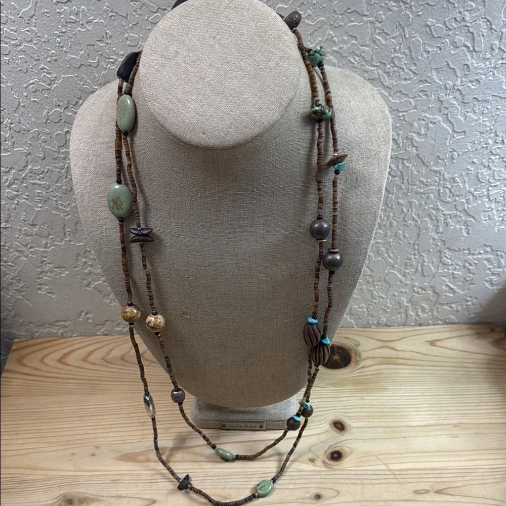 Bohemian Multi-Color Beaded Necklace Silpada - Picture 1 of 6